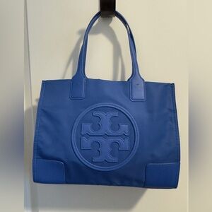 Tory Burch Mini Ella Tote.  New Without Tags.  Blue